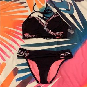 Victoria’s Secret PINK Strappy Side Bikini Bottom